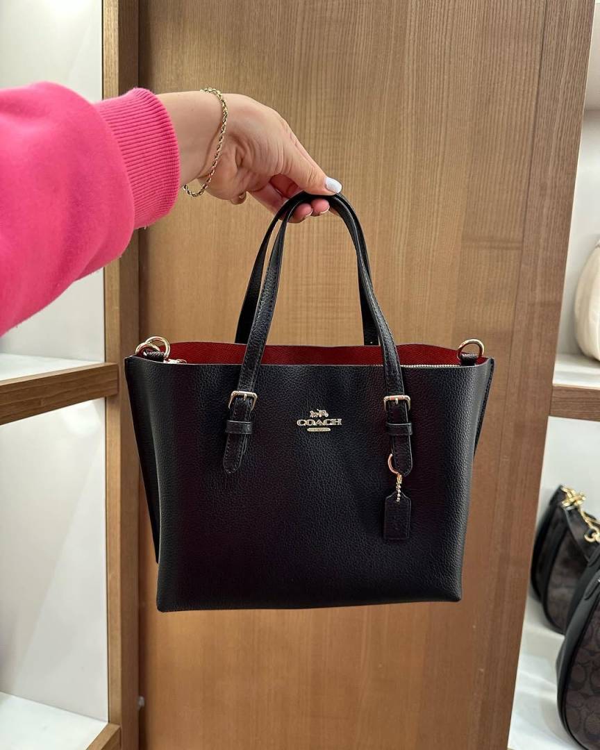 Coacch Mollie 25 SuperPremium Black Small Tote With OriginalBox DustCover