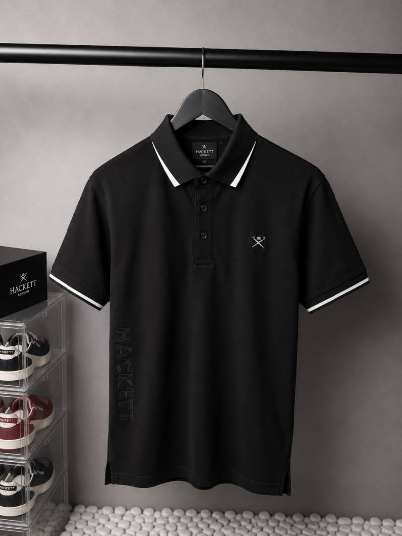 Hackett Premium Polo T Shirt 2317