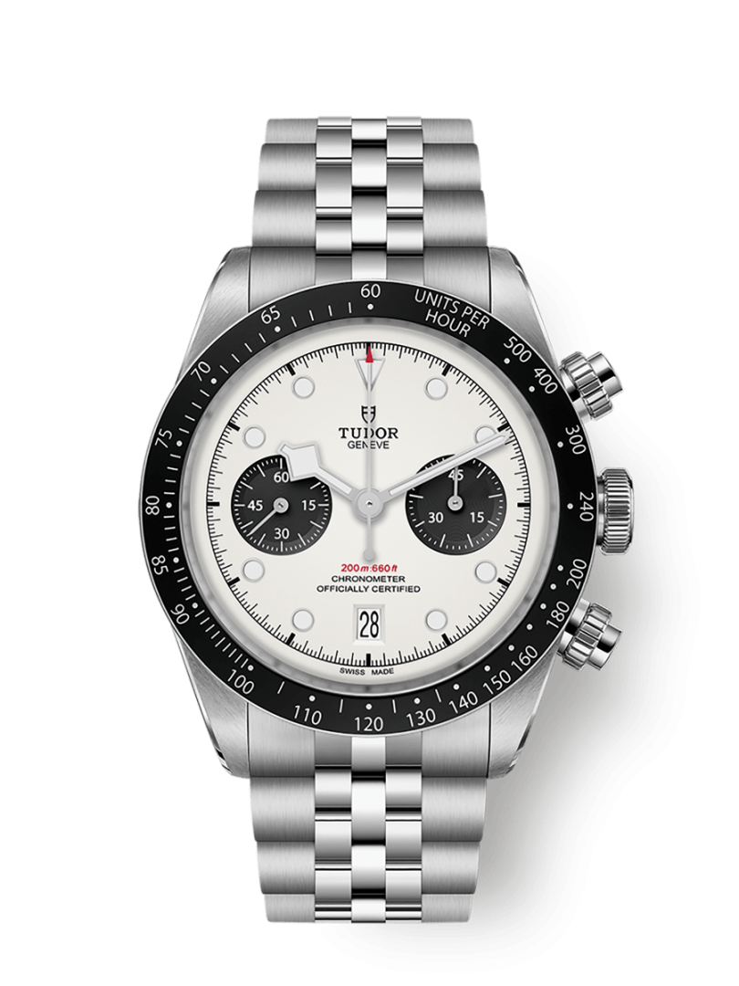 Tudor Black Bay Chrono silver white