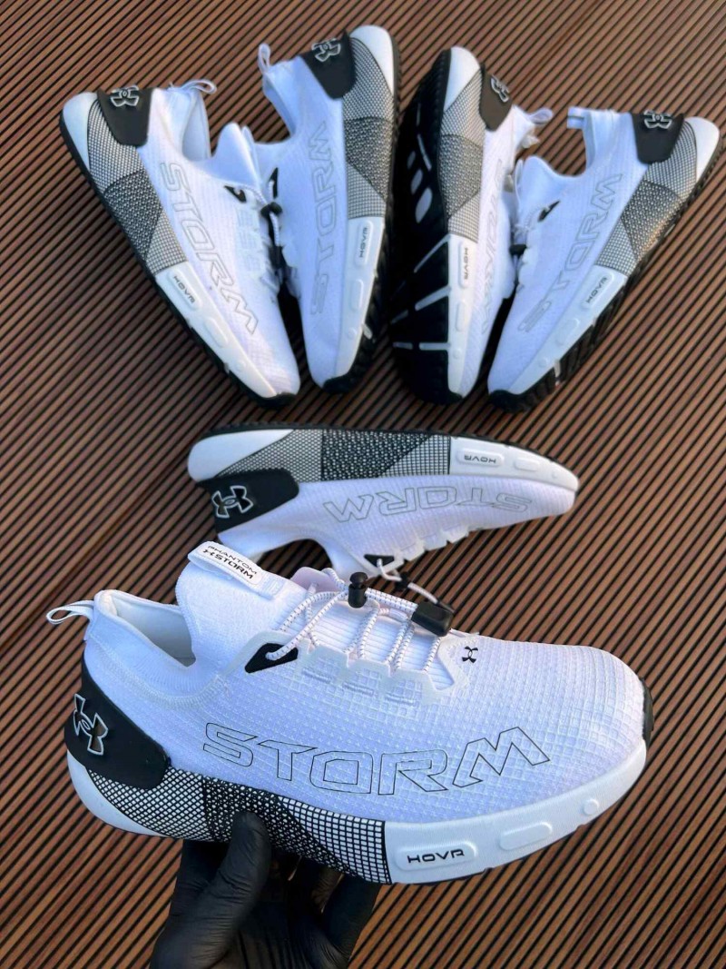 Under Armorr HOVR Phantom 3 Storm White Black 1128