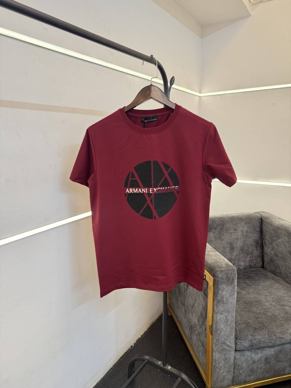 AX wine turkey imported 3d print round neck tshirt