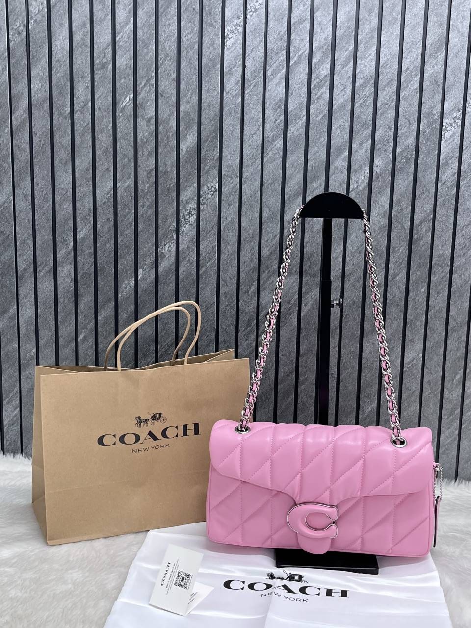 Coach_Tabby_26_Quilted_Pink_Highend_Quality_With_CarryBag_DustCover
