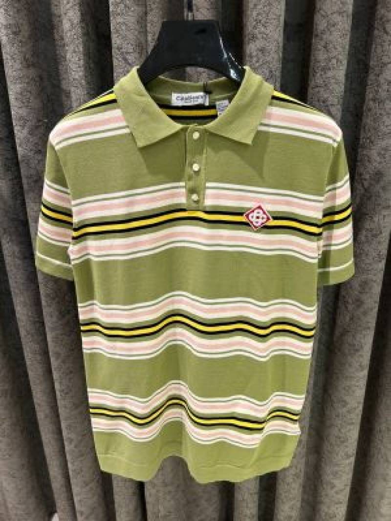 Casablanc-a IMPORTED STORE ARTICLE POLO T-SHIRT