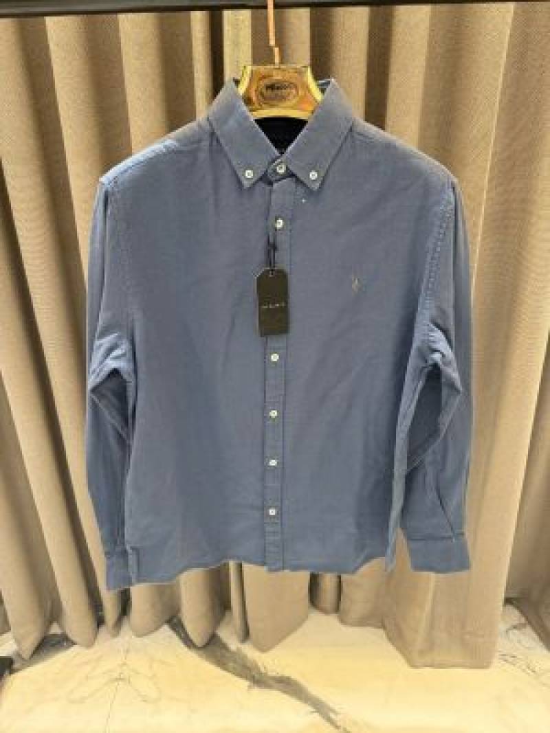 All Saints Full Sleeves Shirt blue