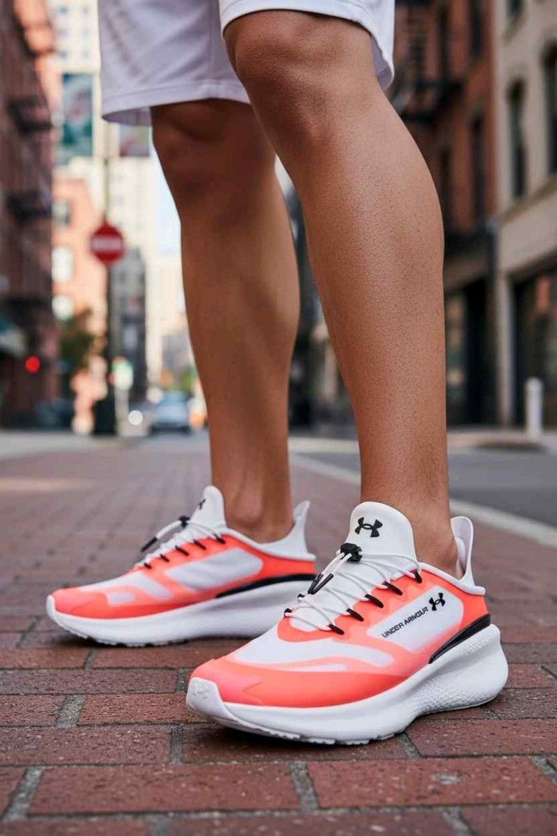 underr Armourr Nova Slipspeed White Orange