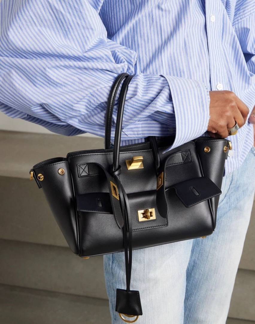 Balenciaga Bel Air Small Satchel Bag With Original DustCover & LongBelt
