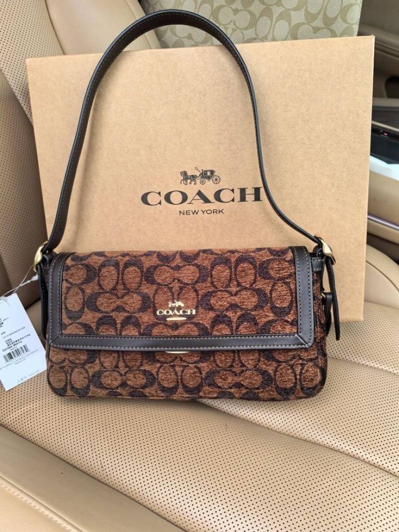 Coacch CB Etta Small Flap Shoulder Bag With DustCover & CarryBag