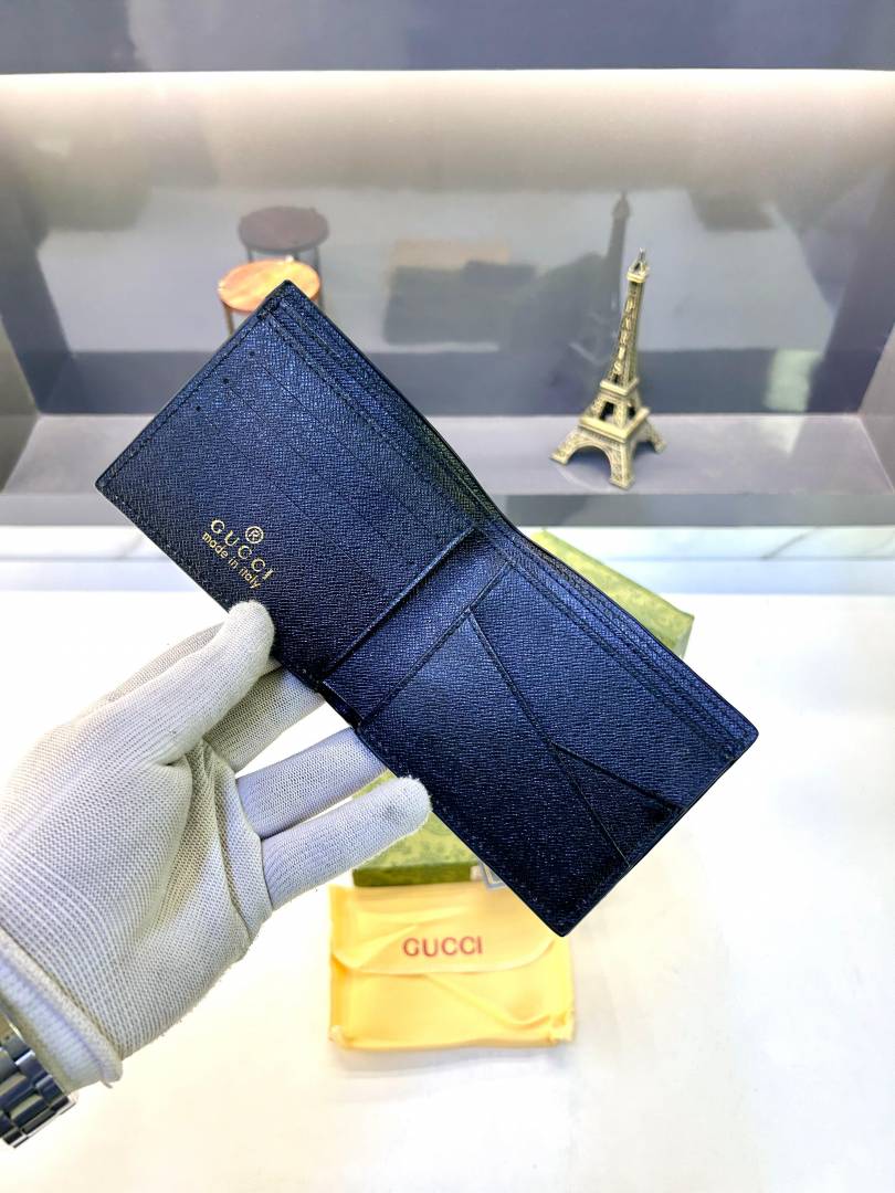 Guchi Black Premium Quality Wallet Fa 631