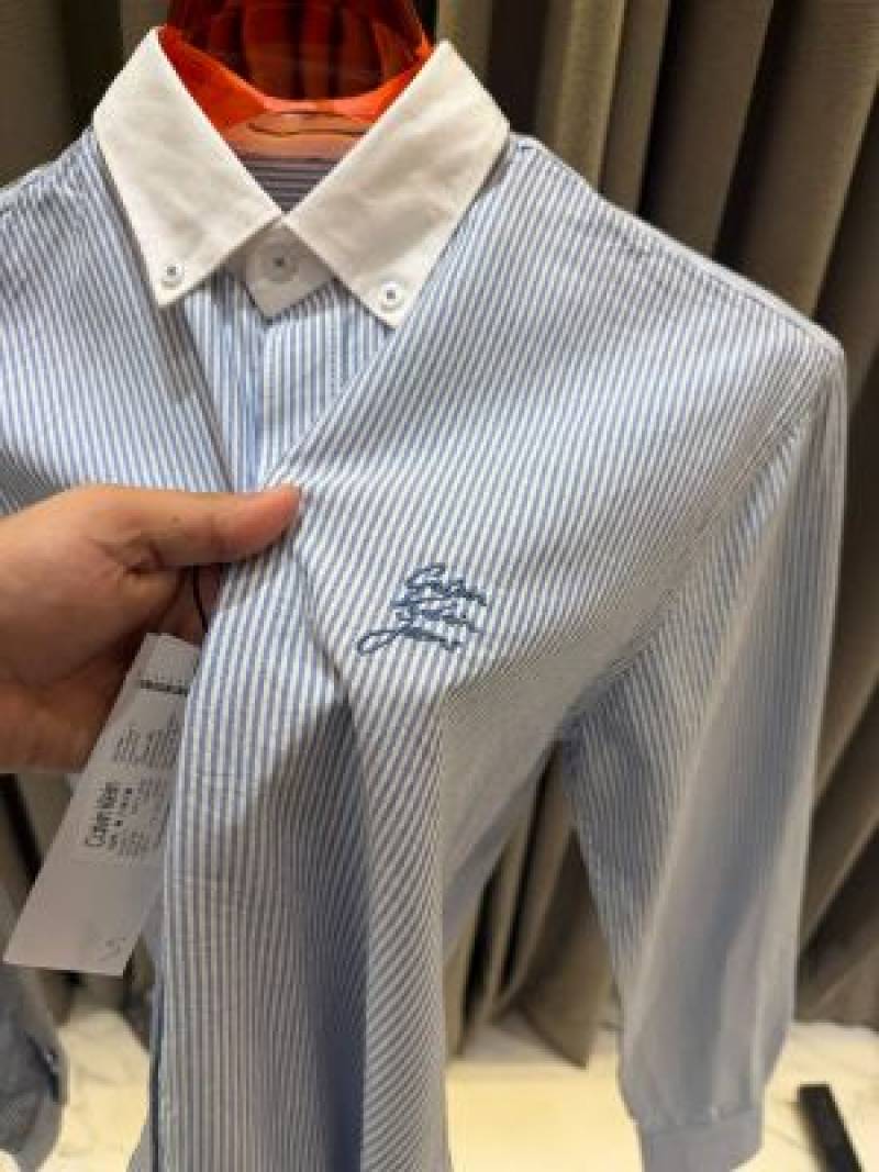 Calvin Klei Chest Logo Full Sleeves Shirt