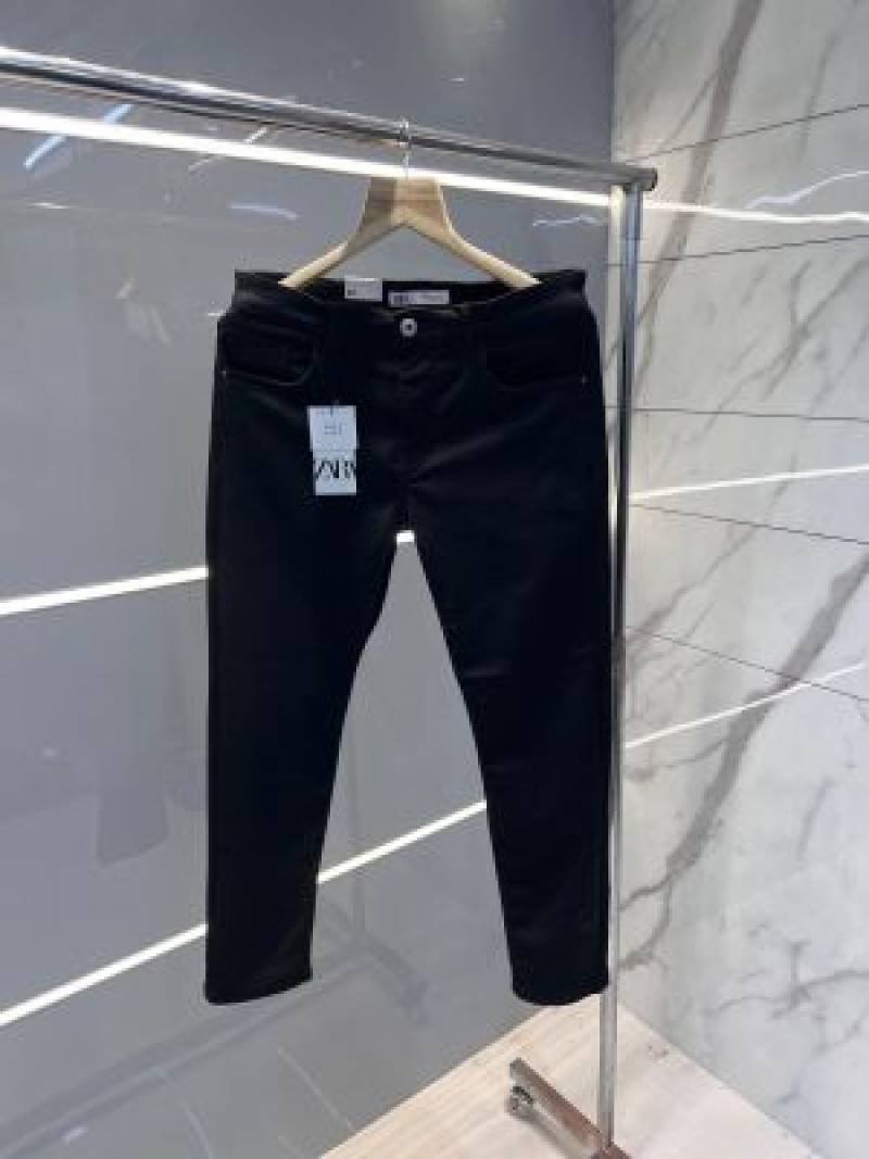 Zarra Black Imported Lycra Slim Fit Ankle Lenght Hyperflex Denim 2927
