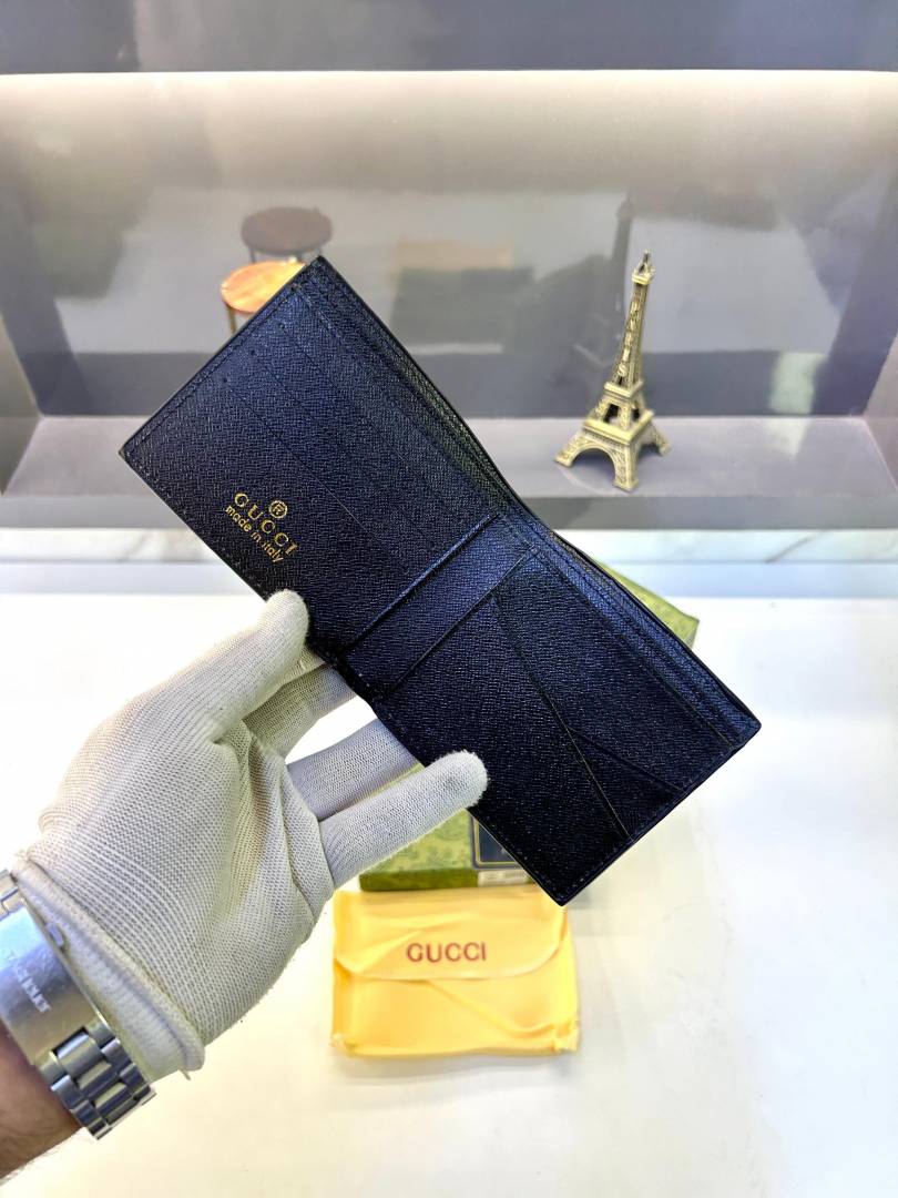 Gucc_Black Premium Quality Wallet Fa 638