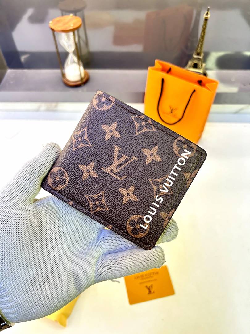 Lv_Loui Brown Premium Quality Wallet Fa 877