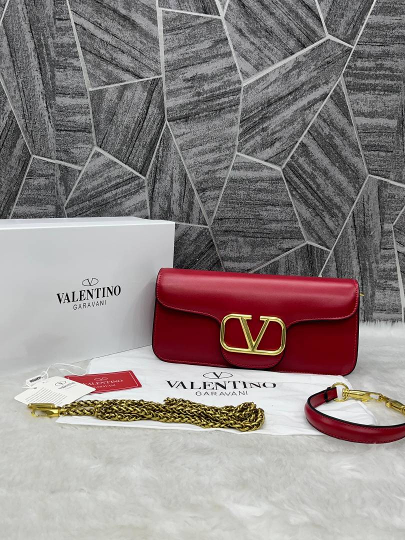 Valentyno_V_Logo_Red_ShoulderBag_Large_With_OriginalBox_DustCover_Card_Tags