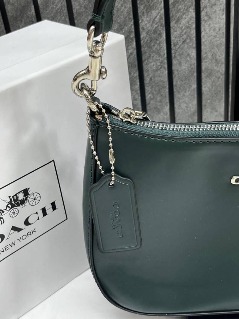 Coacch Teri Green ShoulderBag With OriginalBox DustCover