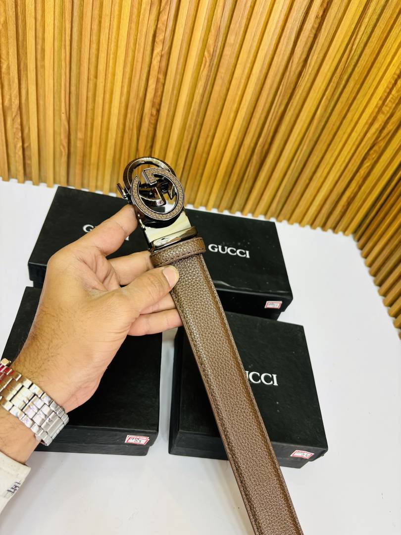 04 GUCHI PREMIUM QUALITY AUTOMATIC LOCK BELT