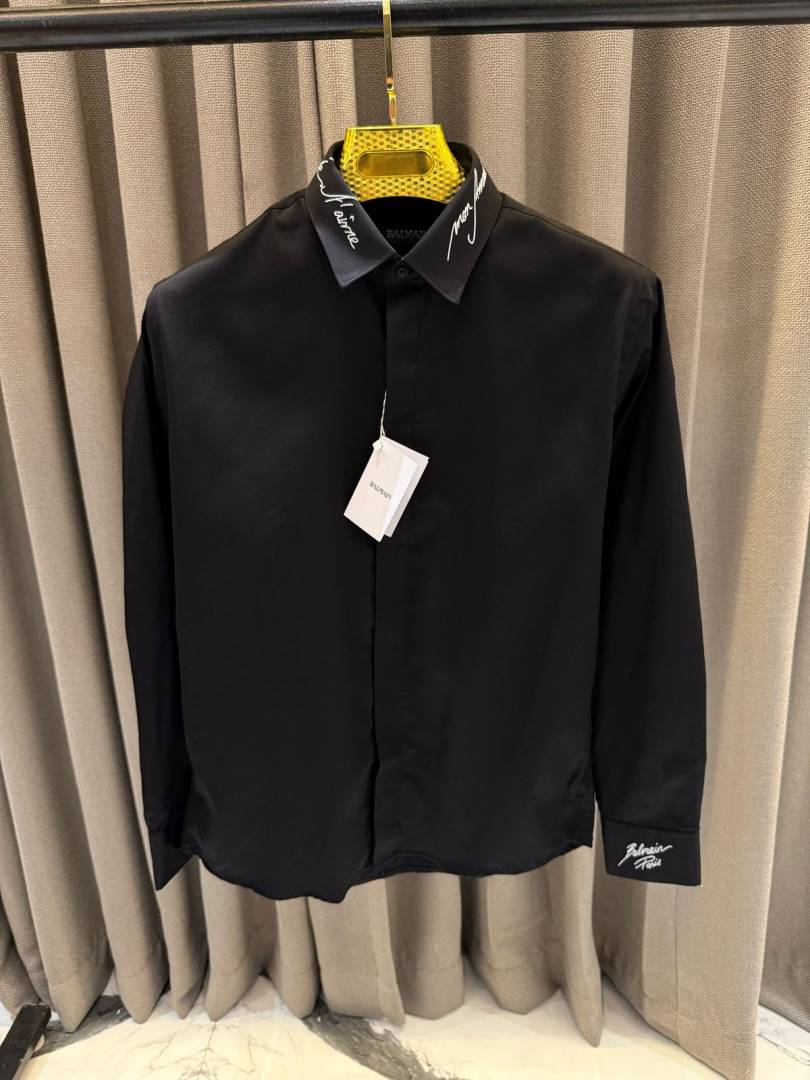 Balman Imported Full Sleeves Shirt Black