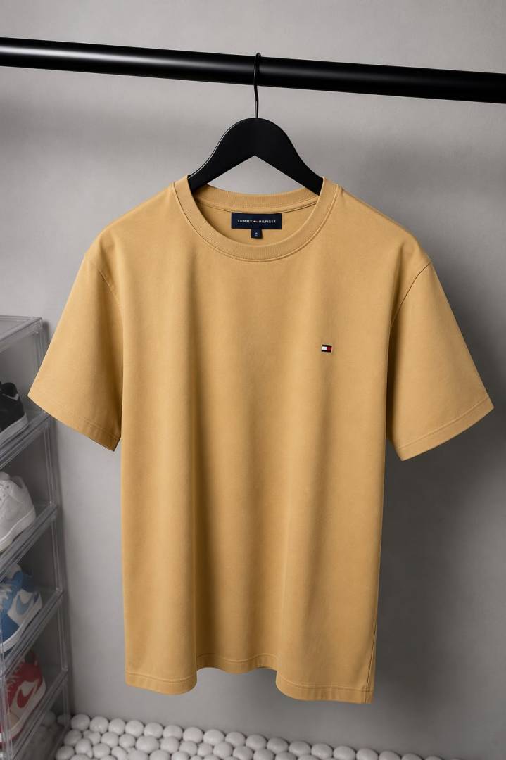 Tomm_ Hilfige_r Premium Round Neck T-Shirt with OG Box Packaging 1574 Sale VS1000