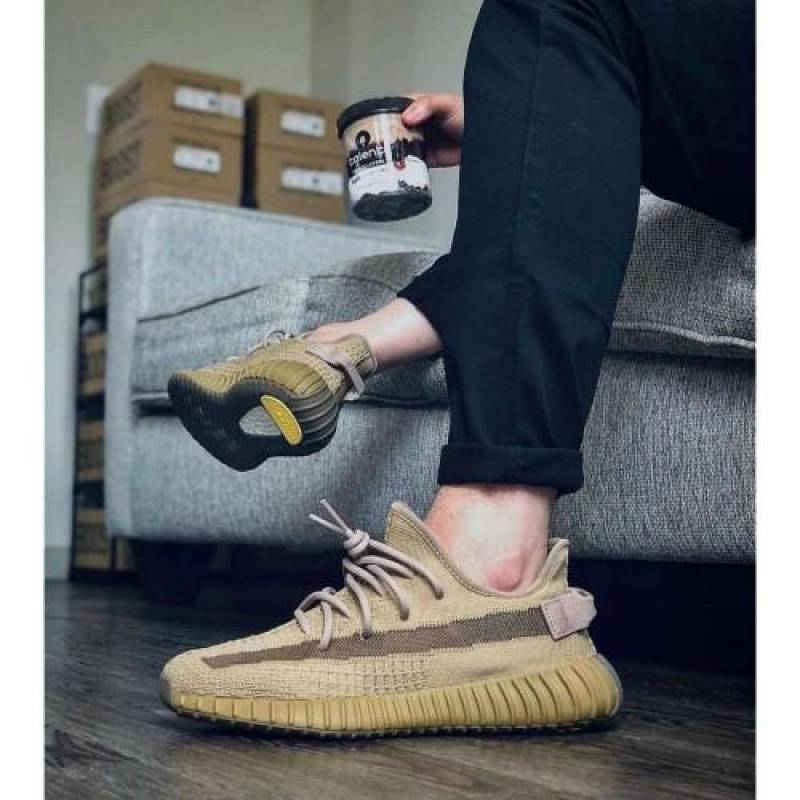 Adidas Yeezy Boost 350 V2 Earth Brown With Full Accessories SEMI UA