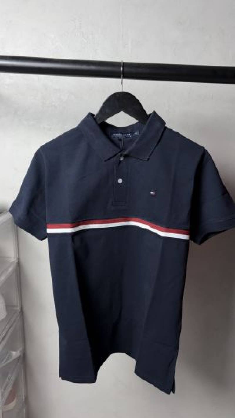 Tomm Hilfige-r Premium Polo T Shirt With OG Box 1267.   sale- offer. VS1000