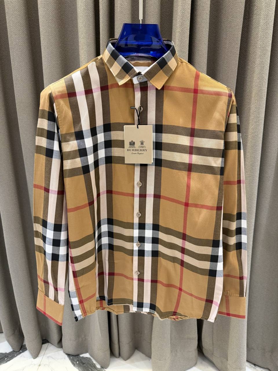 Burbery Checks Store Article Shirts