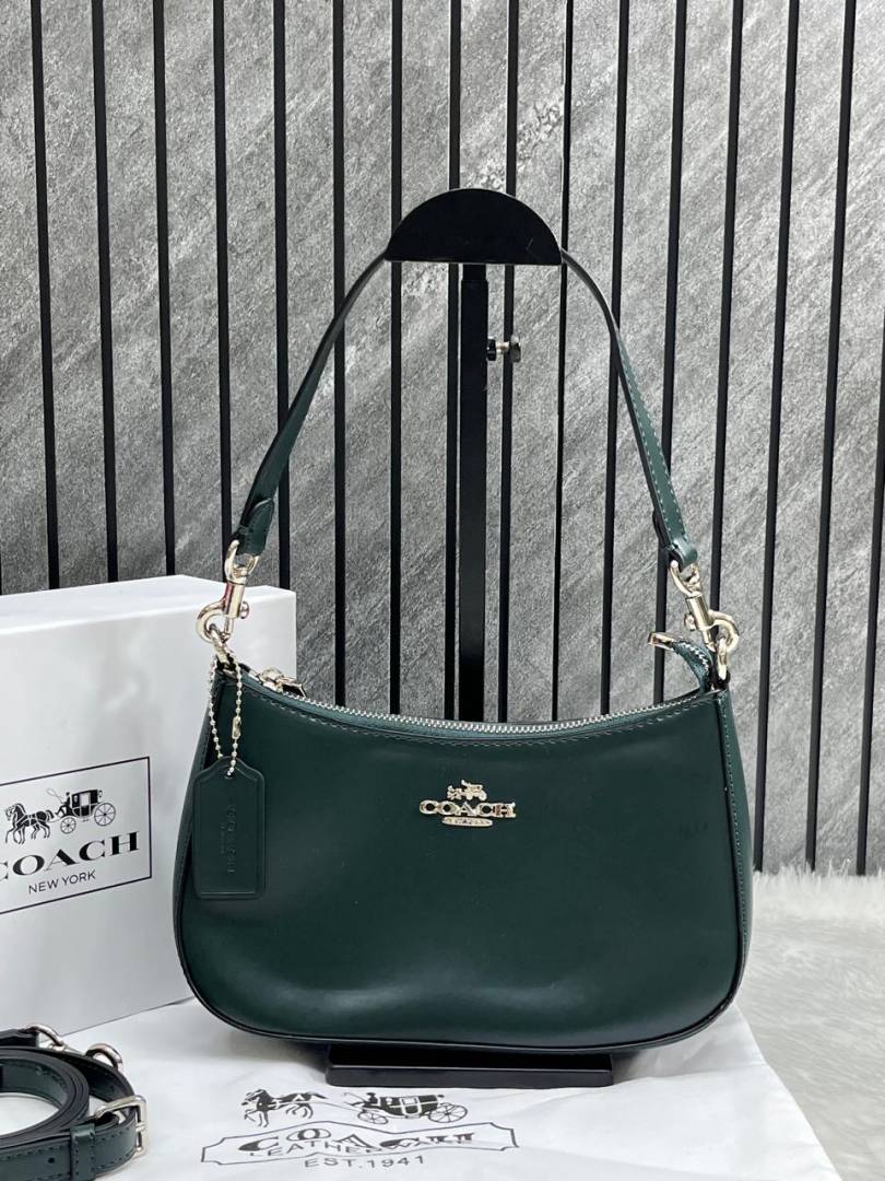 Coacch Teri Green ShoulderBag With OriginalBox DustCover