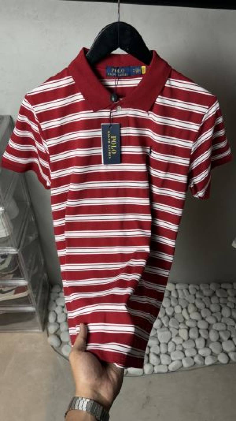 Ralp_ Laure_n Premium Striped Polo T-Shirt With OG Packaging 1346. Sale offer VS1000