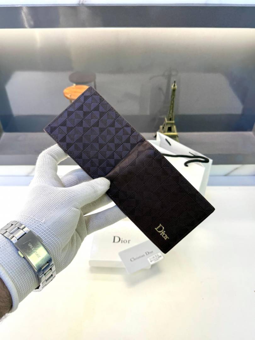 Dior Wallet Brown Premium Quality Fa 585