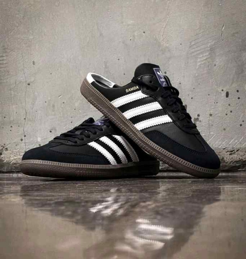 Adidas SAMBA MULE BLACK WHITE 188