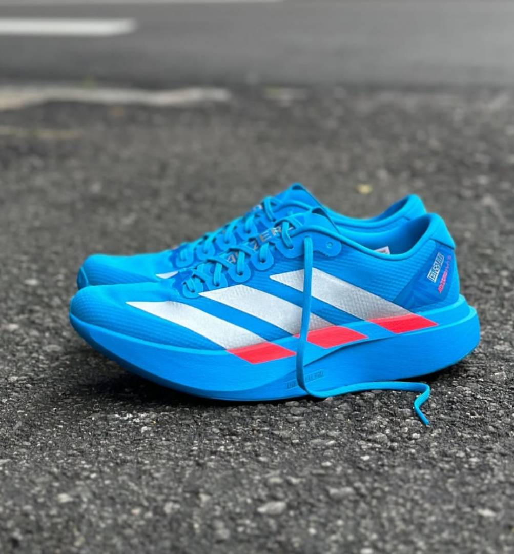Adiddas Adizero Evo SL Solar Blue Silver Metallic