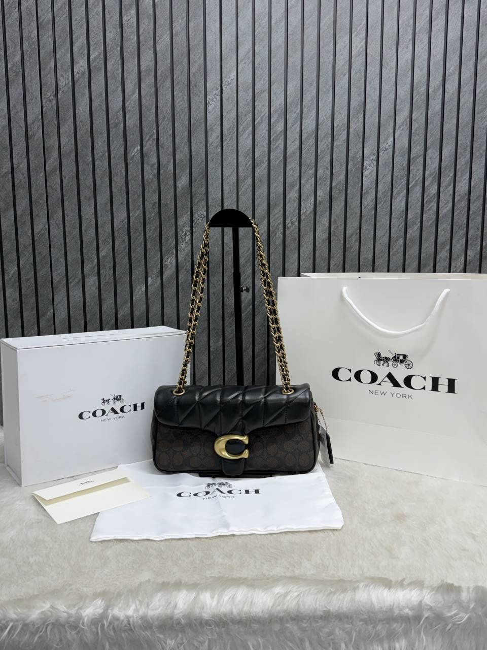 Coach Tabby 26 Quilted Highend Quality Coded With OriginalBox CarryBag Premium