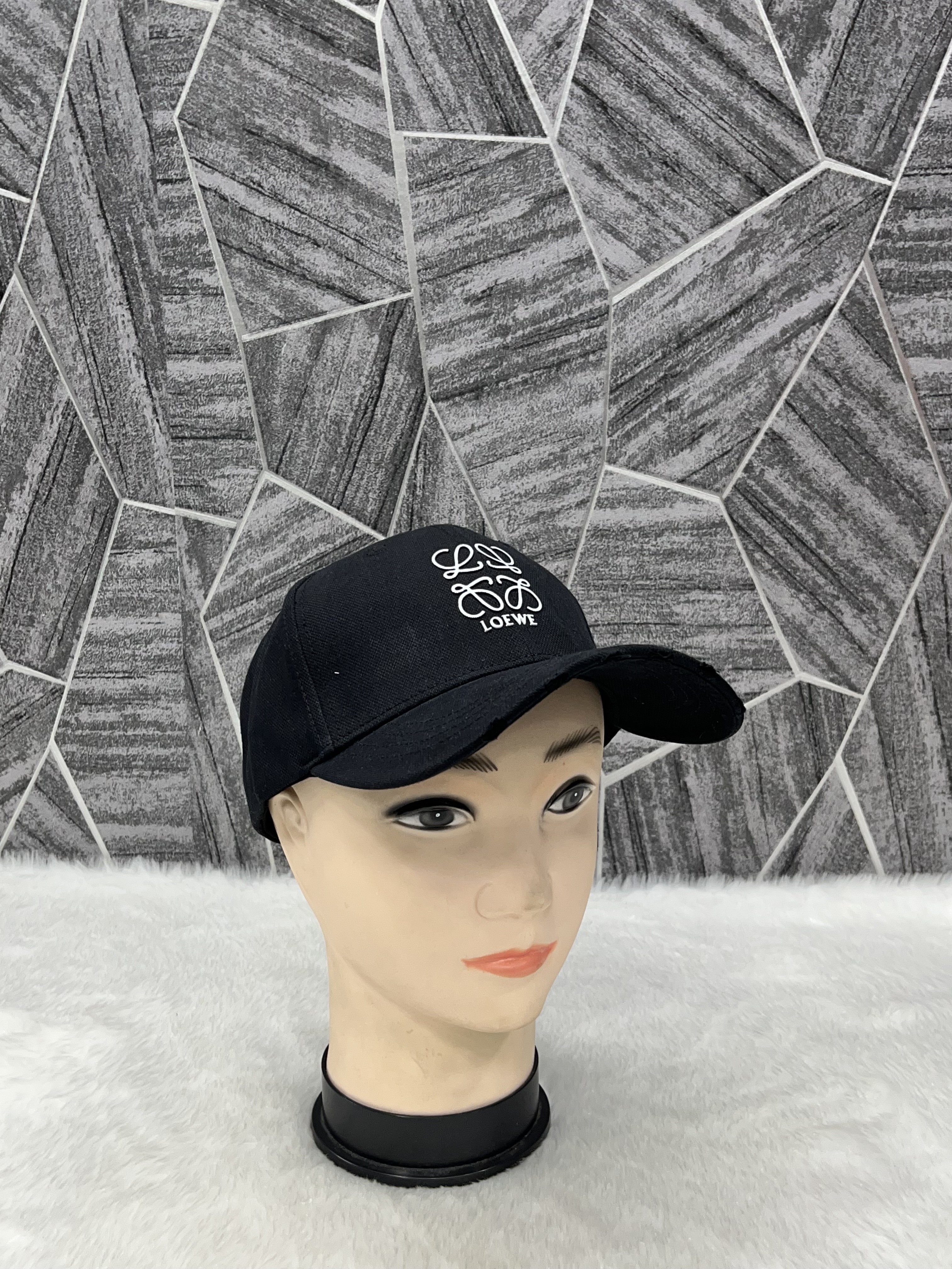 Loewe Black Front Logo Premium Unisex Cap (With Safety Box)