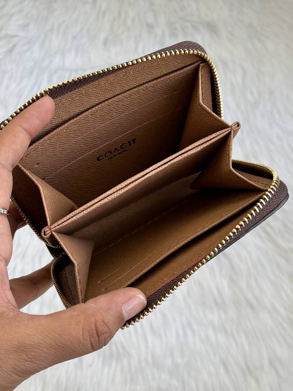 Coatch_107_Apricot_Mini_Wallet_With_OriginalBox