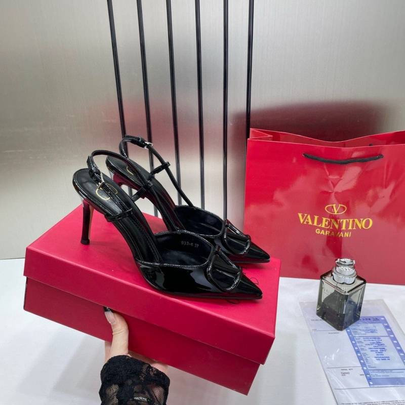 Valentyno_Black_Patent_Leather_Slingback_Heels_With_OriginalBox_CarryBag