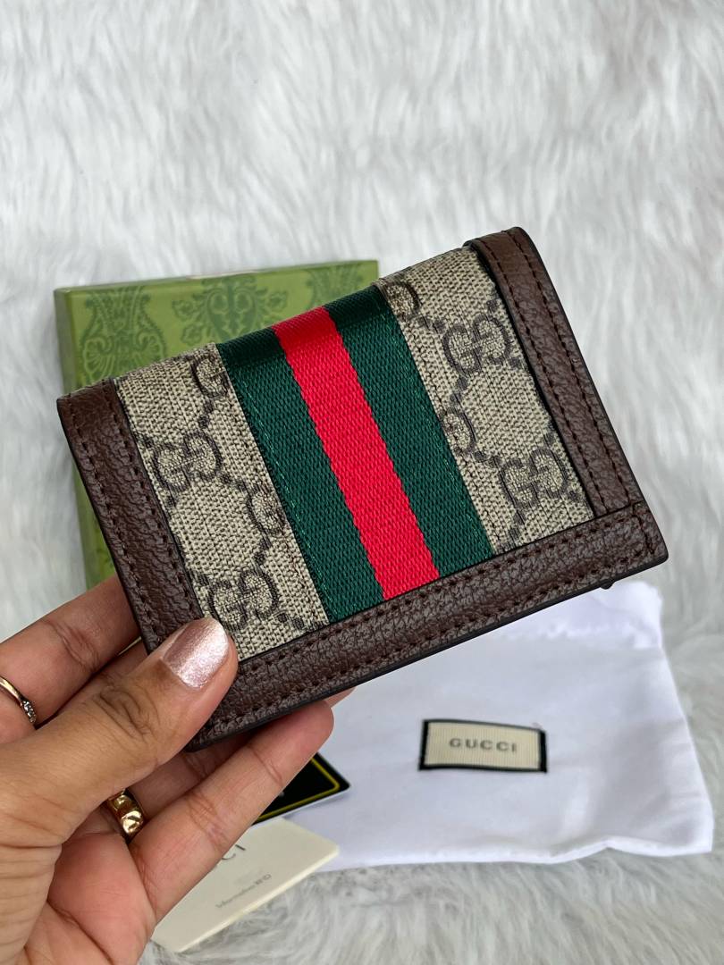 Guchi_G-6_Ophidia_Flap_Wallet_Unisex_With_OriginalPacking