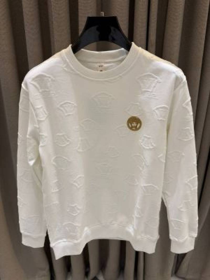 Versace Chest Logo Sweatshirt White