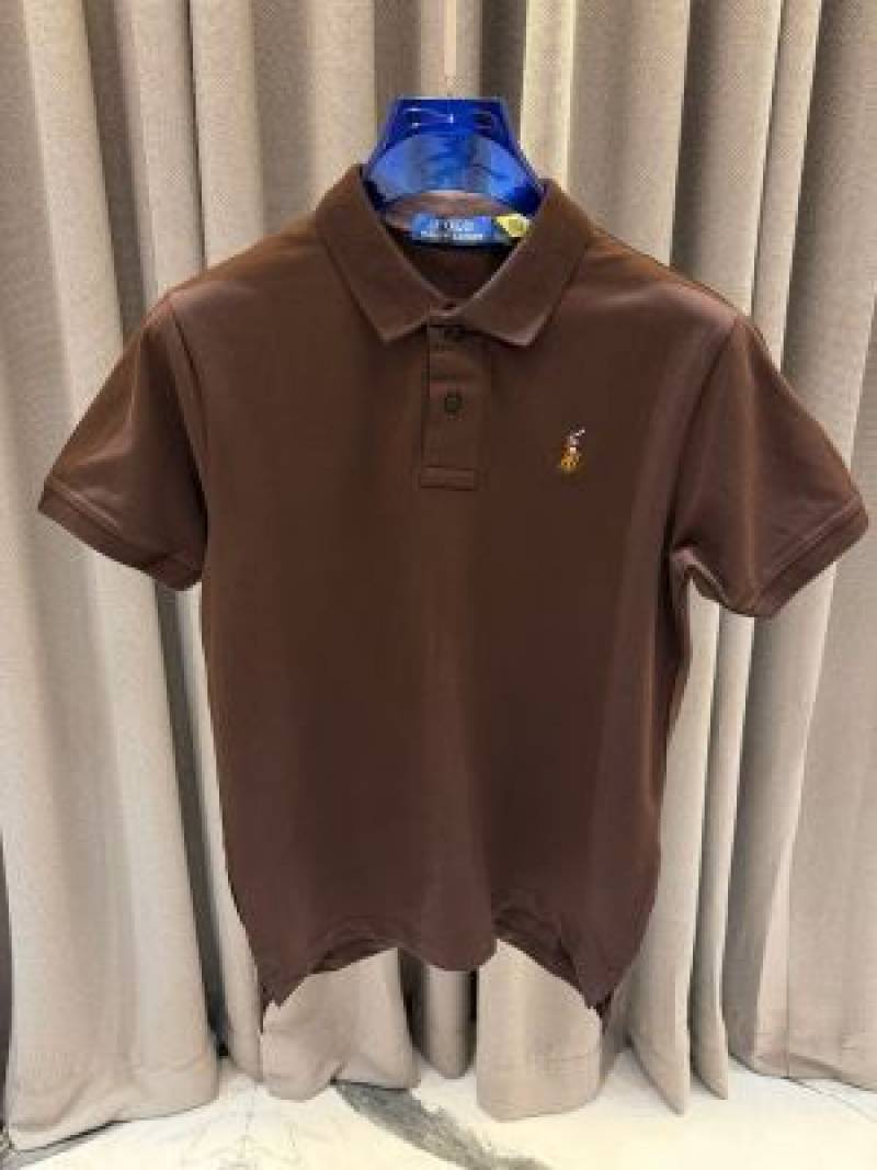 Ralf Lauren imported Polo T-shirt Dark Brown