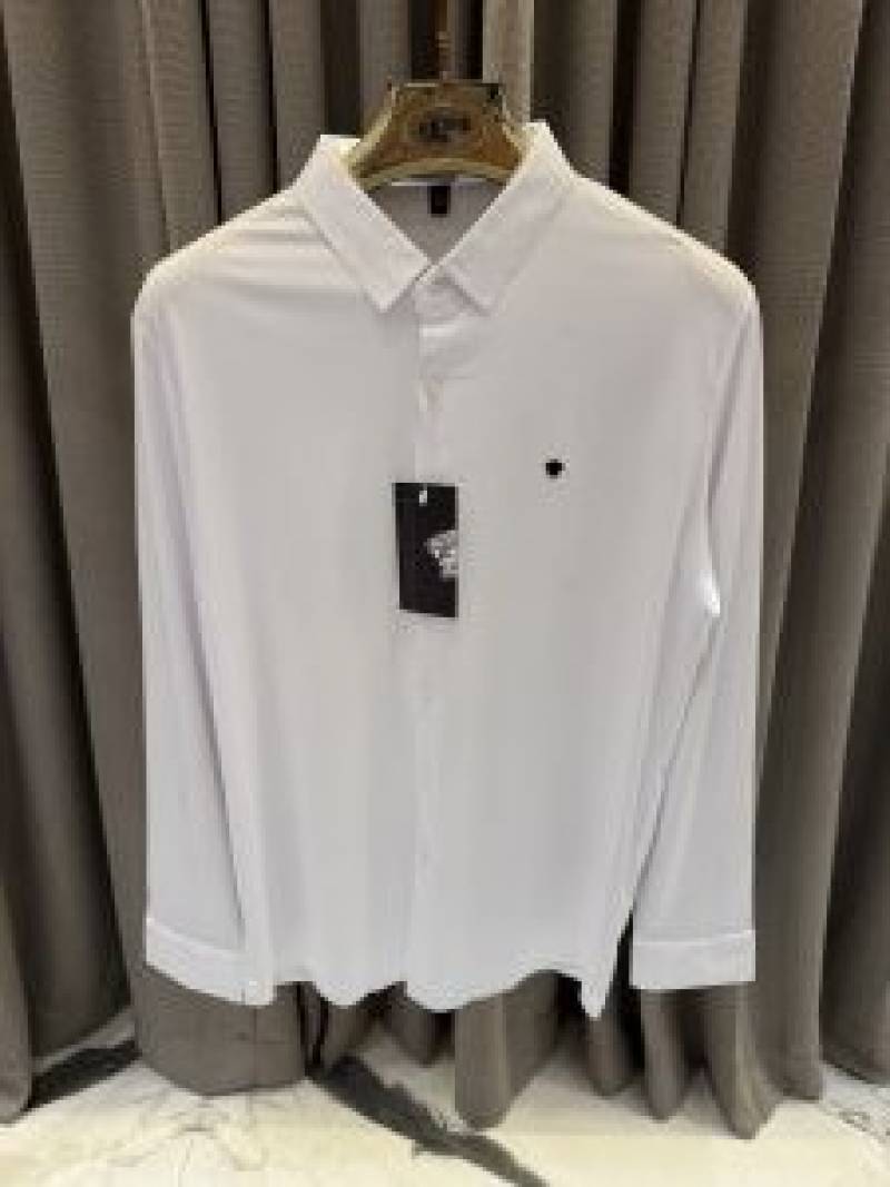 Versac_e Stichless Imported Korean Lycra Shirt White