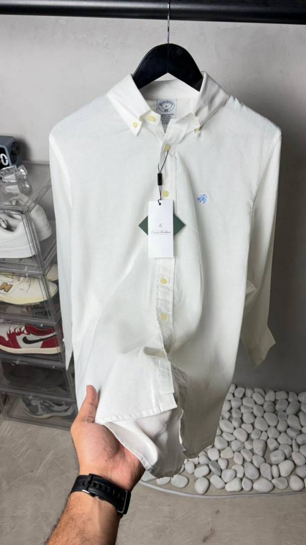 Brook_s Brothe_rs Premium Linen Shirt 2309.Sale offer VS1000