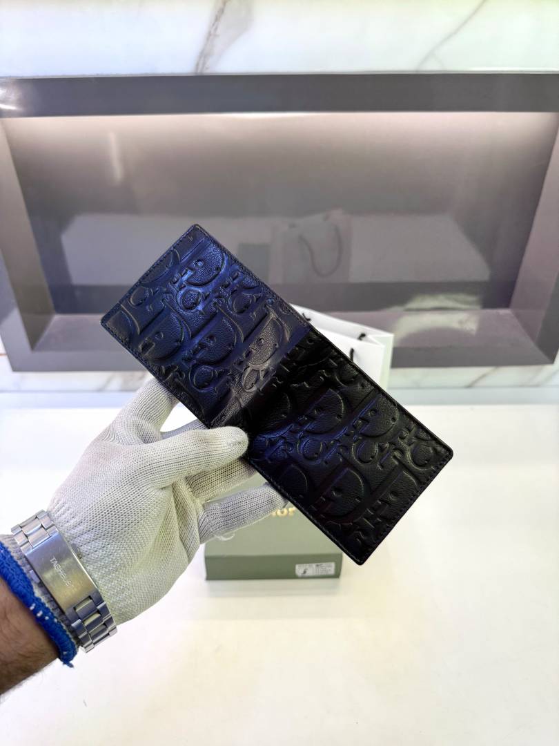 Di_o Black Premium Quality Wallet Fa 1114