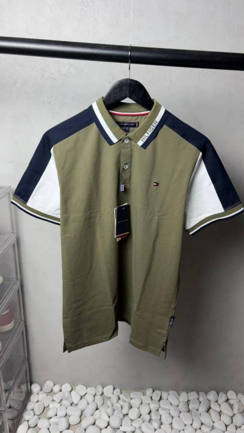 Tommy Hilfiiger Premium Polo T-Shirt with OG box Packaging 2198
