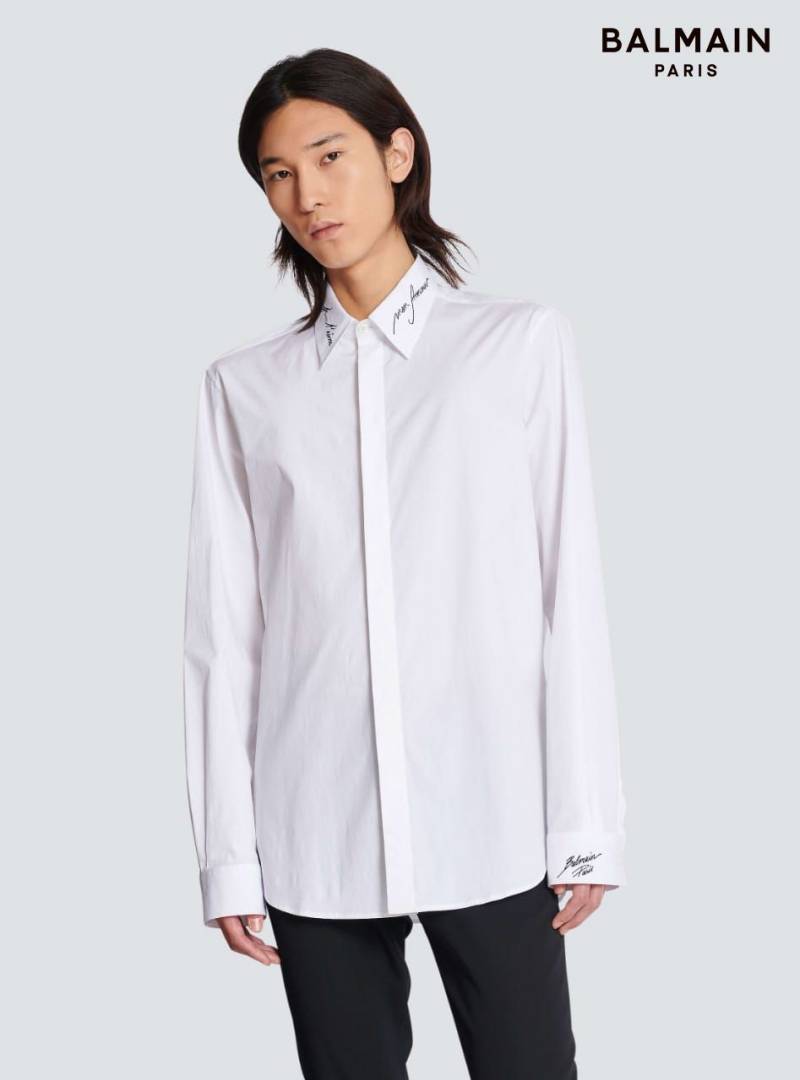Balman Imported Full Sleeves Shirt White