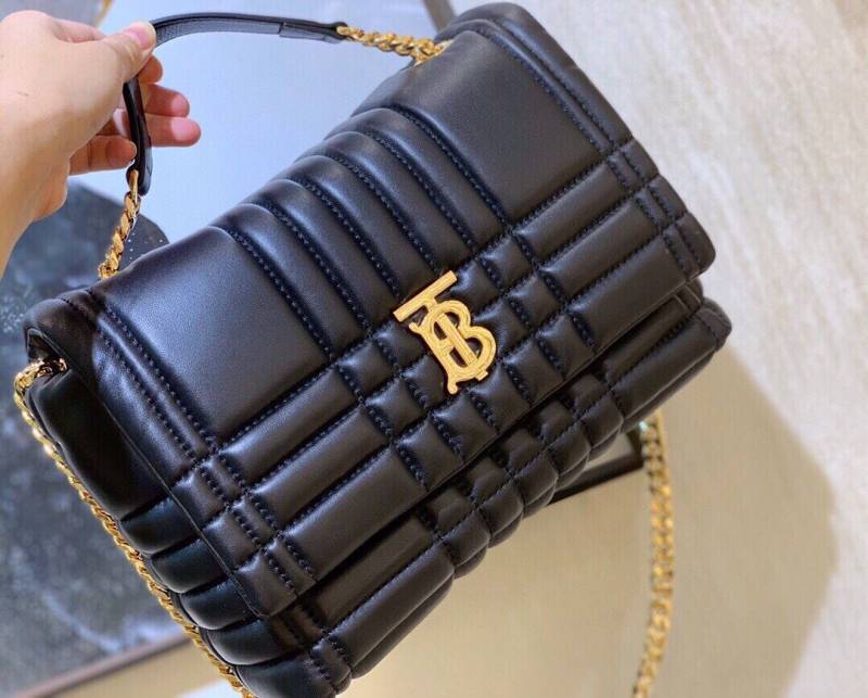 Burbery_Quilted_Lambskin_Lola_Satchel_Black_With_Original_MagnetBox