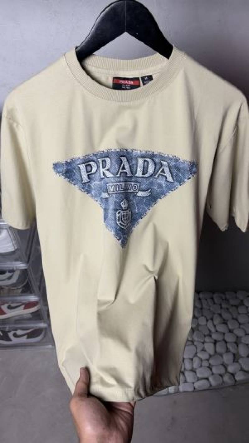 Prad_ Milano Logo T-Shirt 1183. Sale-offer VS1000