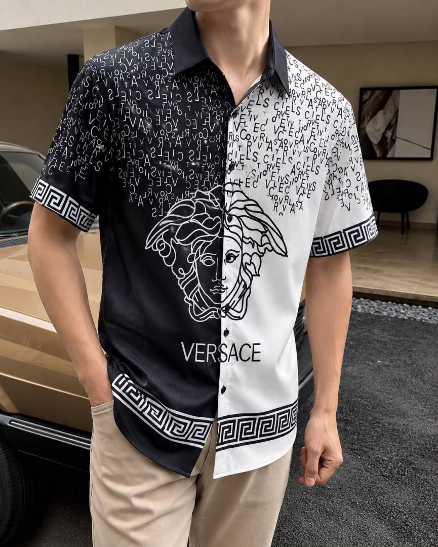 Versace Bandana imported primium Half Sleeves Shirt