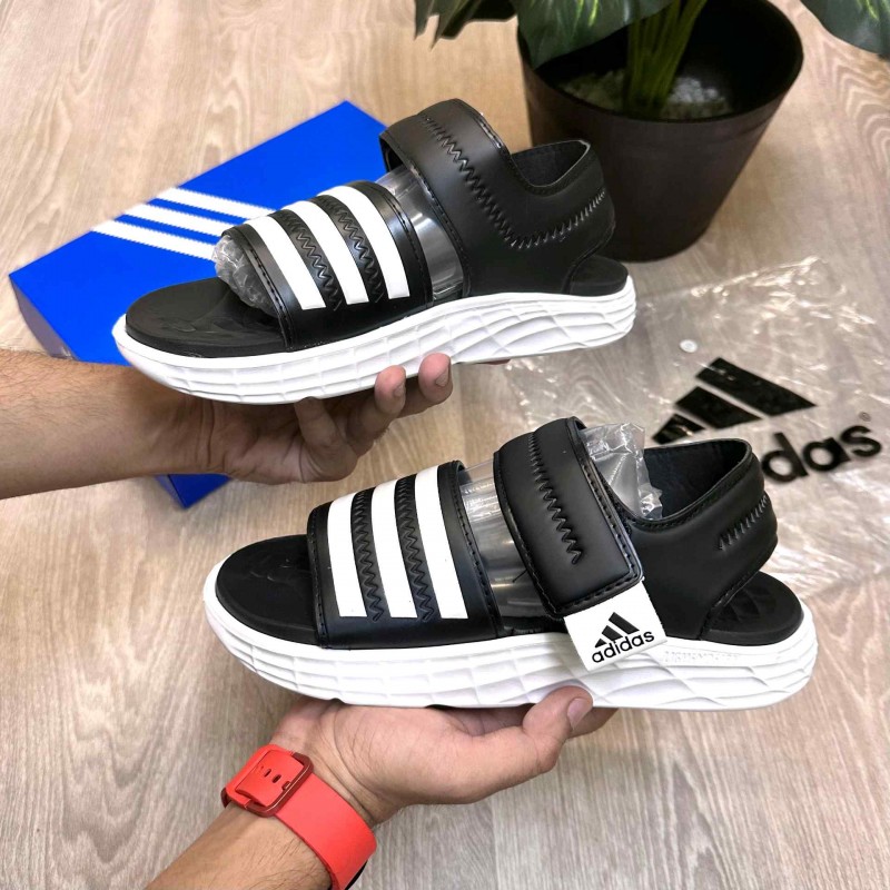 Adiddas Duramo SL Black White Premium Sandal