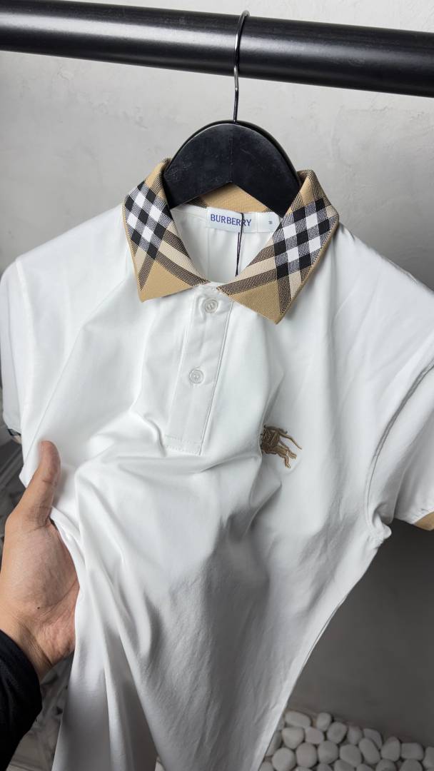 Burberrry Premium Polo T-Shirt with OG box Packaging 3020