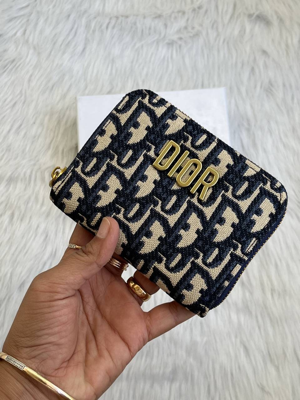 Diyor_106_Blue_Mini_Zippy_Wallet_With_OriginalBox