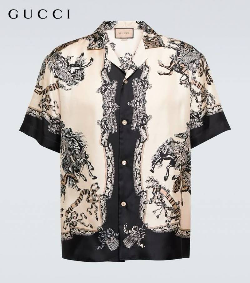 Gucci Black White Shirt