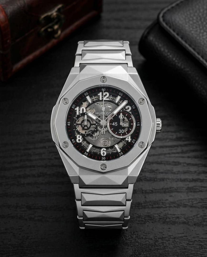 Hublot BigBang Tourbillion Silver-Black video