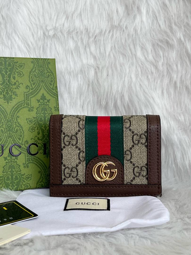 Guchi_G-6_Ophidia_Flap_Wallet_Unisex_With_OriginalPacking